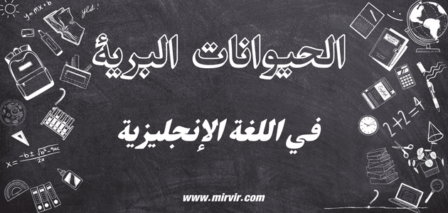 الحيوانات البرية